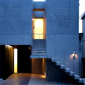 見た目のデザイン性と強い構造の2つを併せ持つコンクリート造住宅